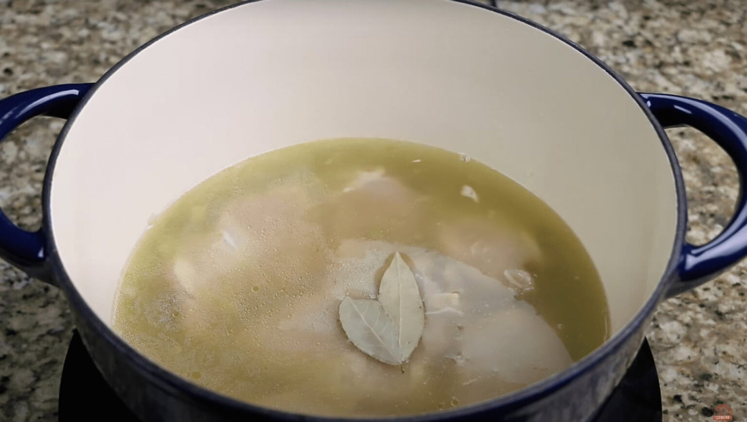 Chicken in a pot