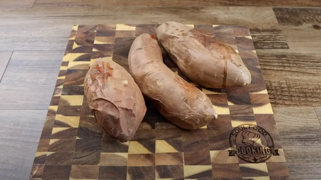 Baked Sweet Potatoes for Sweet Potato Pie