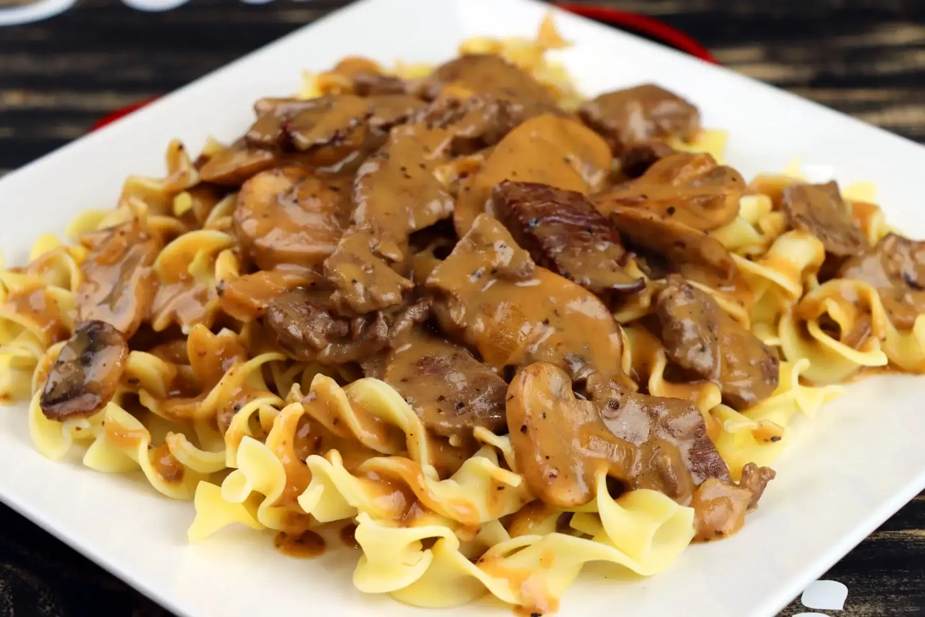 Beef Stroganoff