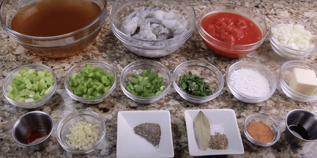 Ingredients Shrimp Étouffée Recipe