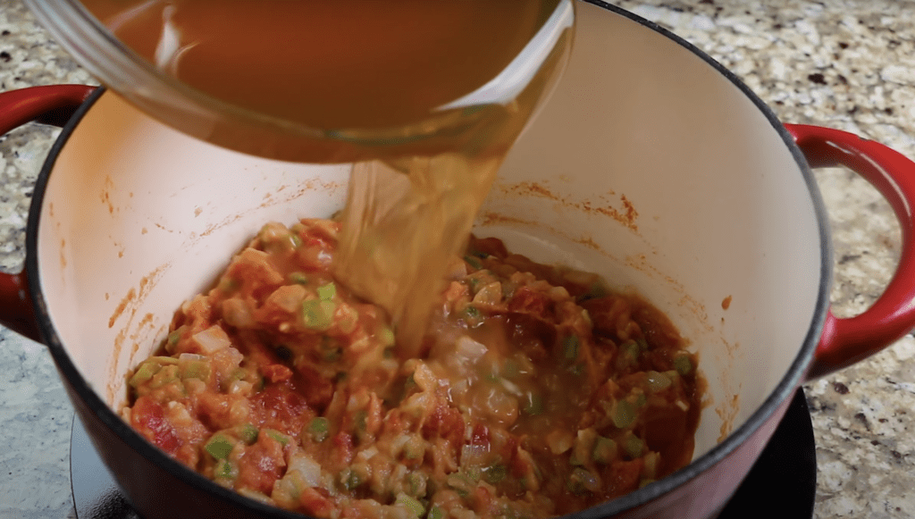 Preparing Shrimp Étouffée Recipe