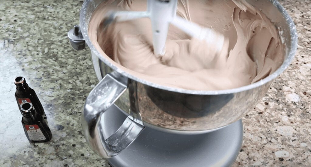 Batter for Red Velvet Cake