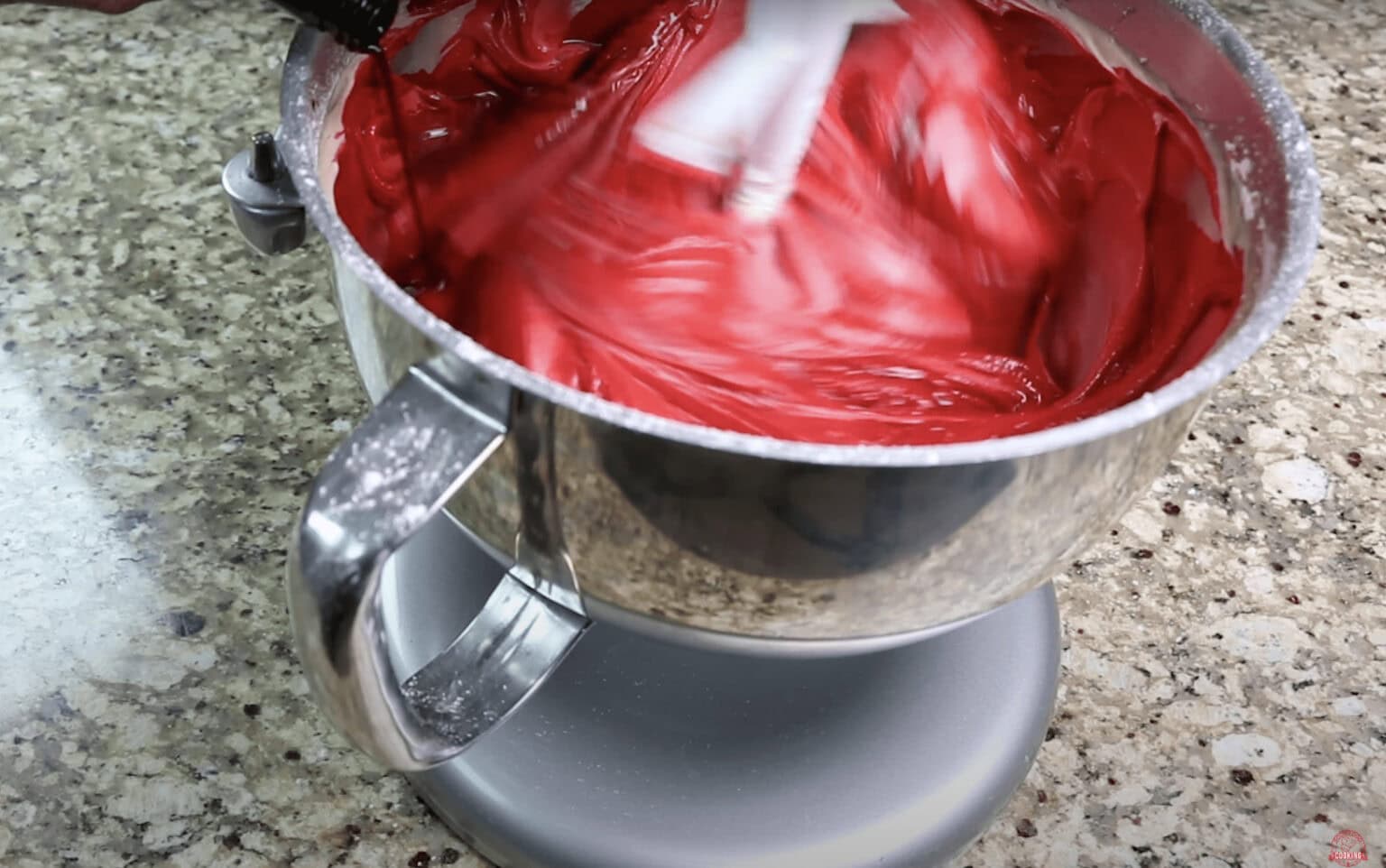 Batter for Red Velvet Cake