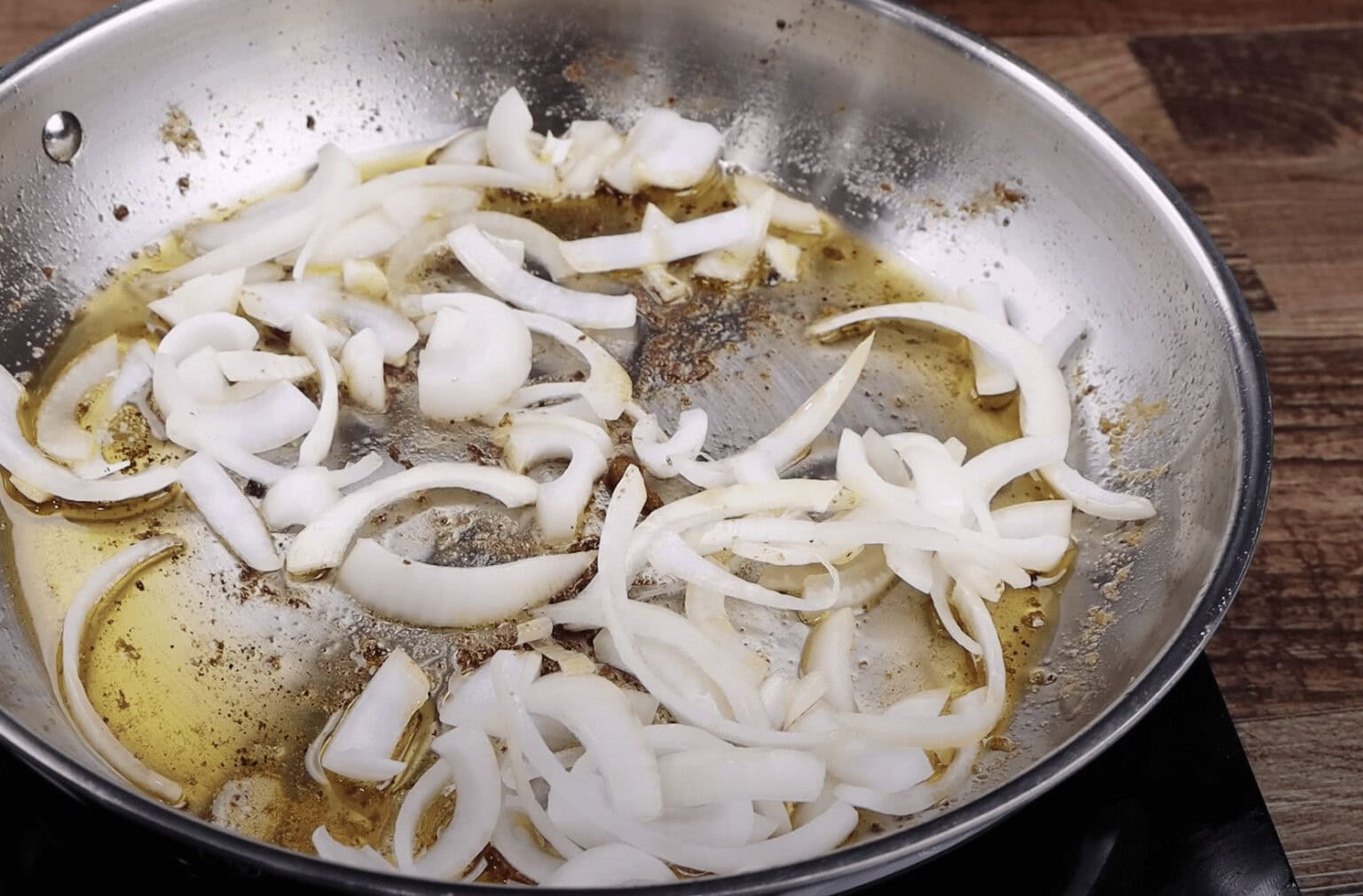 saute the onions