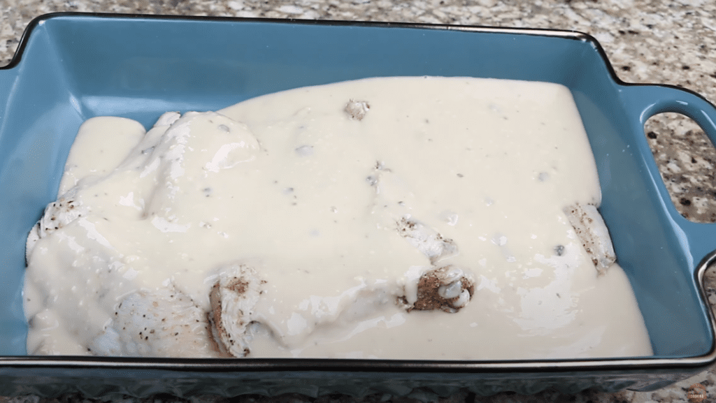 Oven baked turkey wings with cream of mushroom soup - The Top Meal