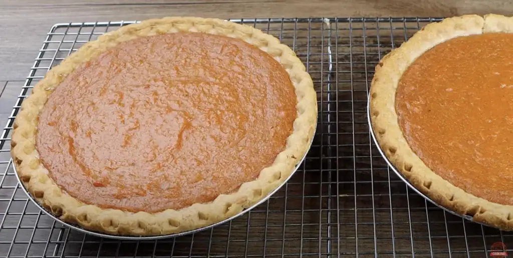 Two Sweet potato pies