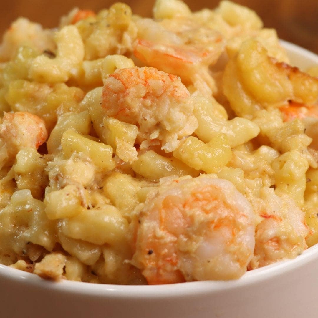 Seafood Mac and Cheese Recipe