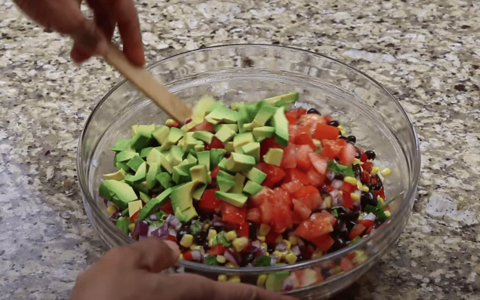 black bean salad