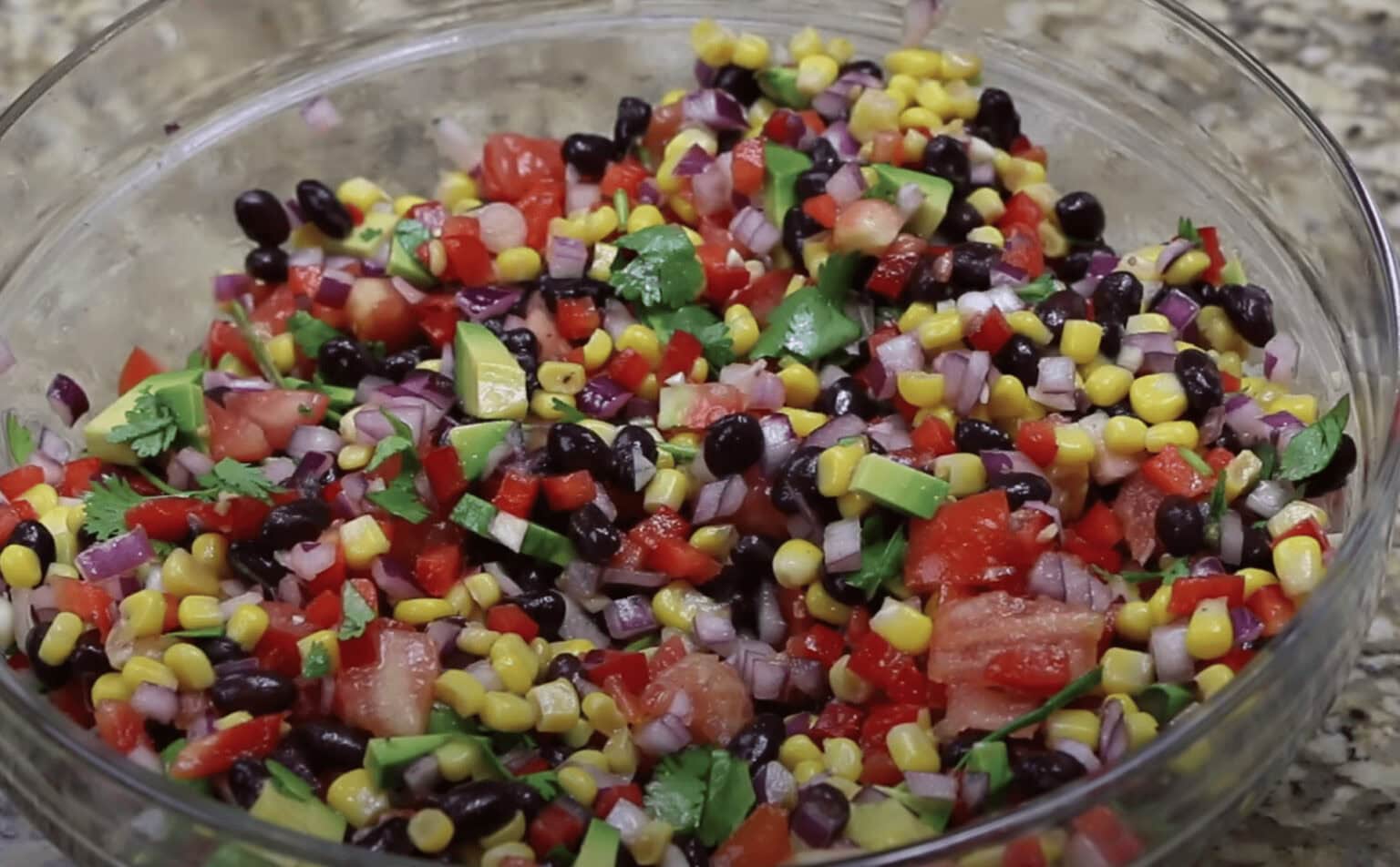 black bean salad