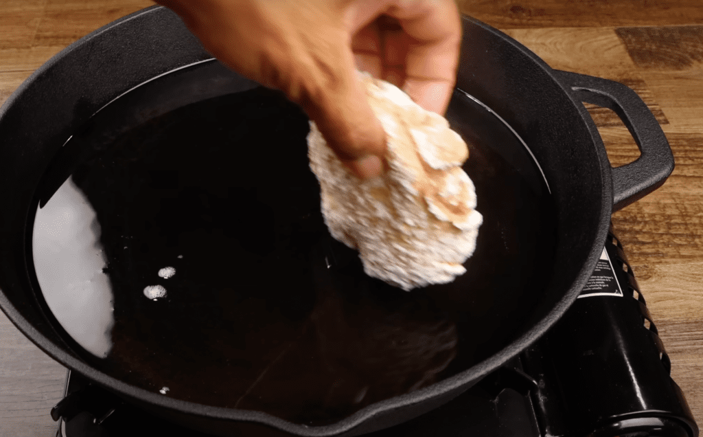 frying chicken