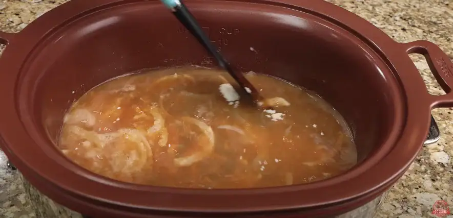 Making the Gravy for the Oxtails