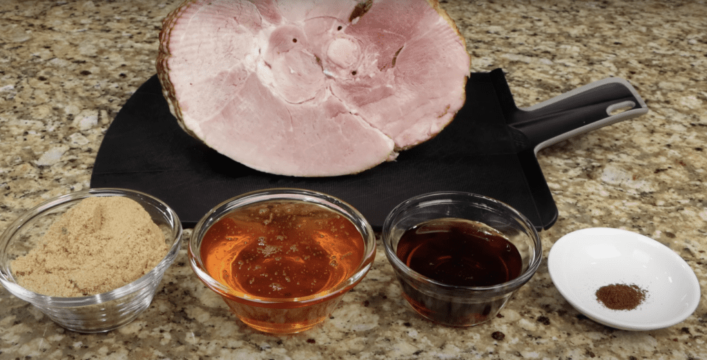 Brown Sugar Glazed Ham - Cooking For My Soul