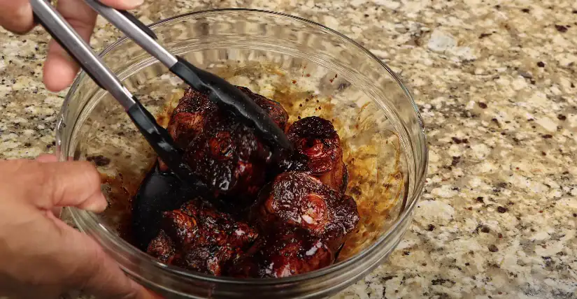 Seasoning the Oxtails