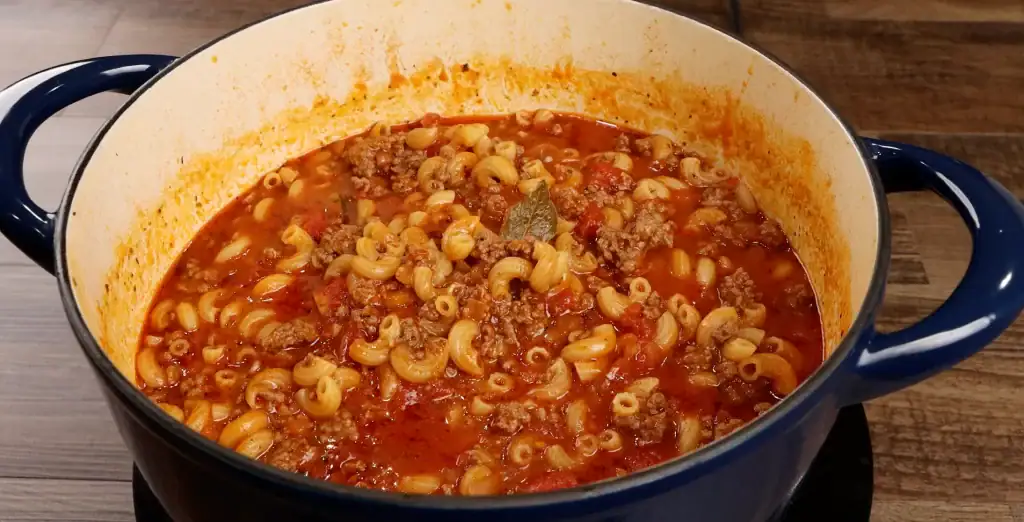 Goulash in a Dutch Oven