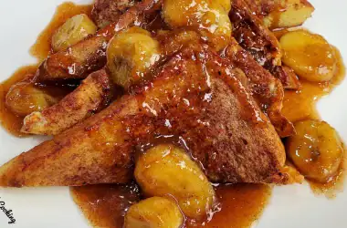 Bananas Foster French Toast