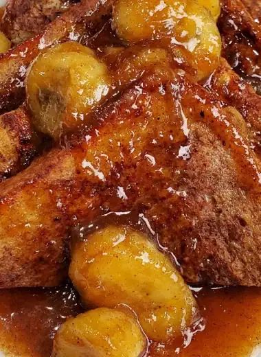 Bananas Foster French Toast