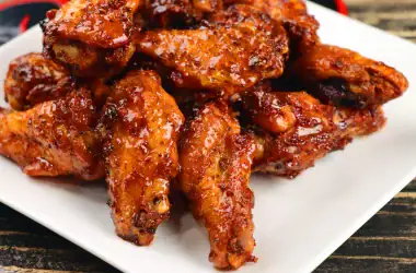 crispy honey cajun wings