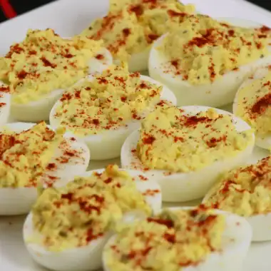 deviled eggs