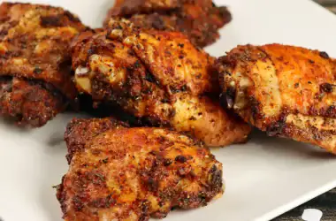 crispy oven baked chicken thighs