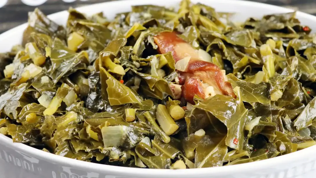 Collard Greens with Ham Hocks – From the Queen of Soul Food Cooking