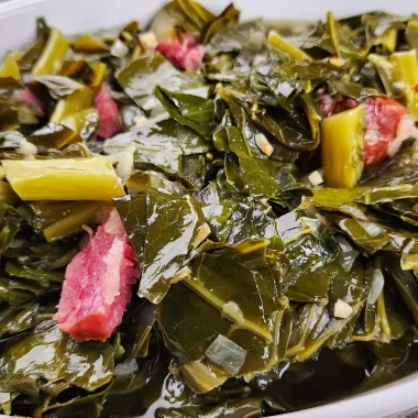 Slow Cooker Collard Greens