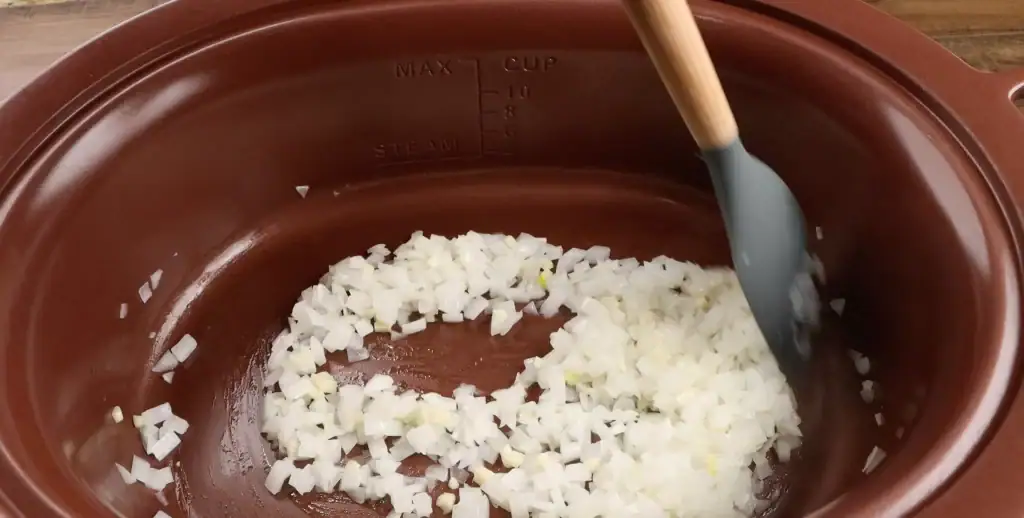 Onion and Garlic for Collard Greens