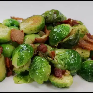 Brussel Sprouts with bacon