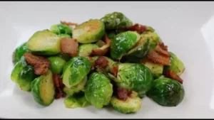 Brussels sprouts with bacon
