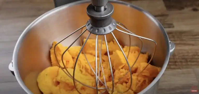 Peel Cooled Sweet Potatoes place in mixing bowl