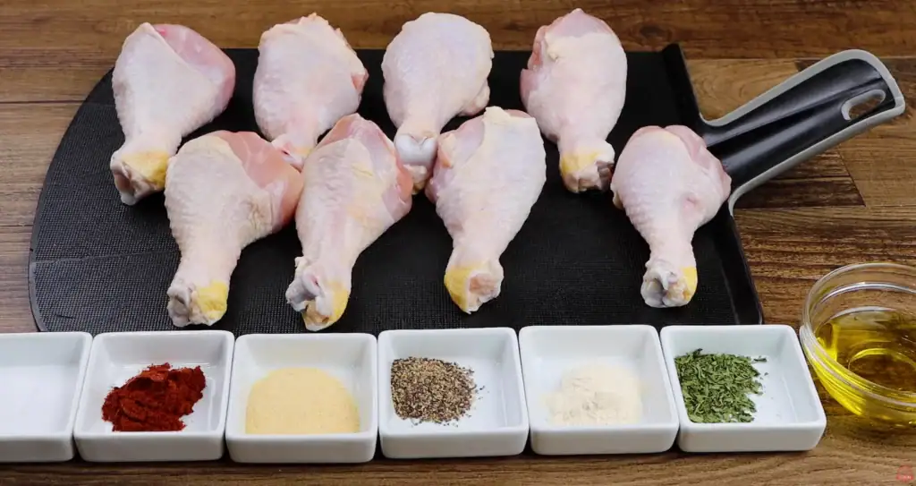 Ingredients for Baked Chicken Legs