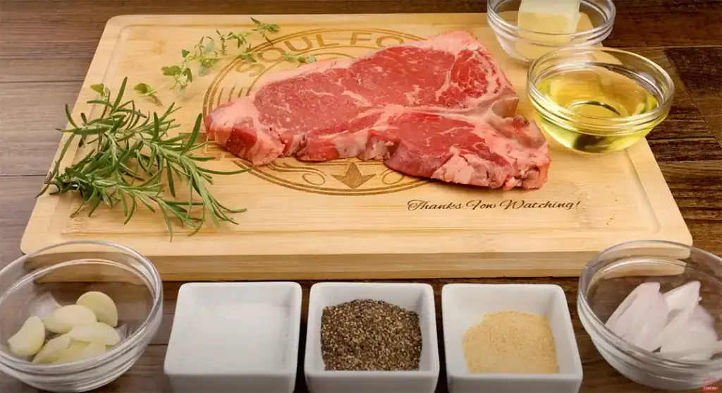 Ingredients for Pan Fried Steak