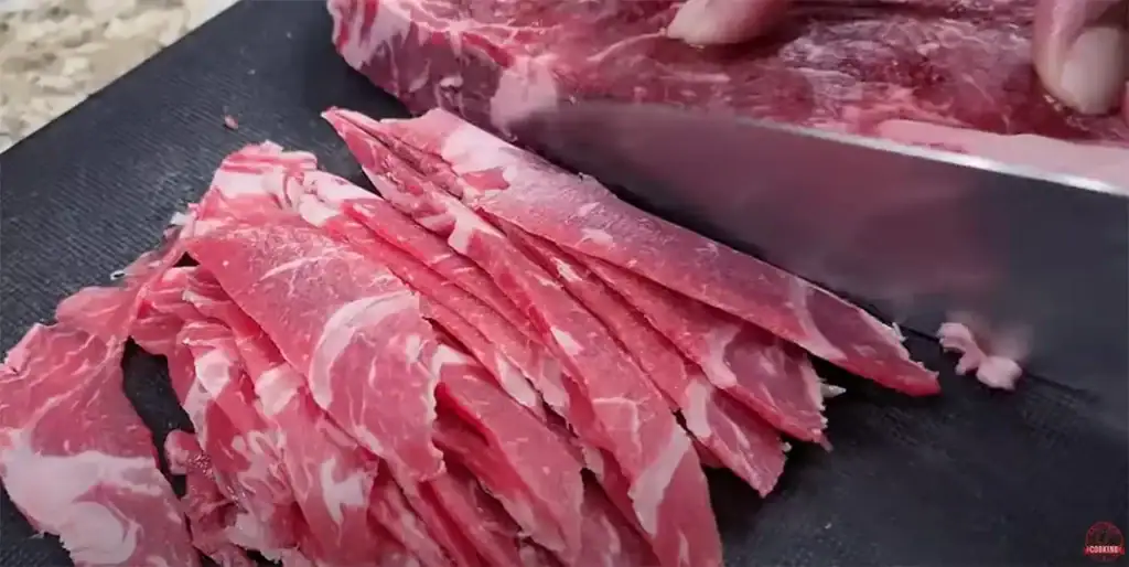 Frozen Steak for Philly Cheesesteak