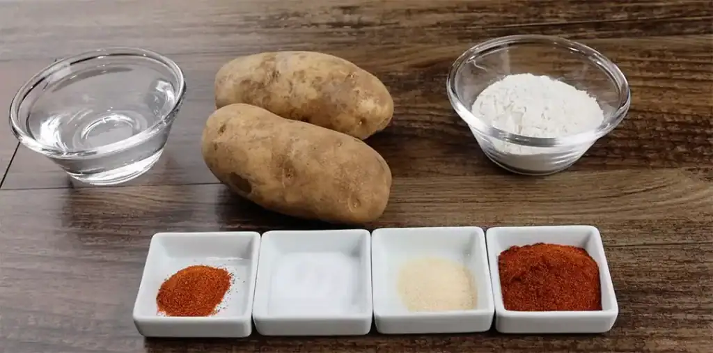 Ingredients for Curly Fries
