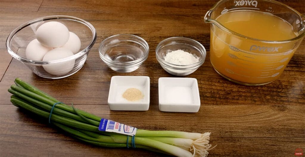 Ingredients for Egg Drop Soup
