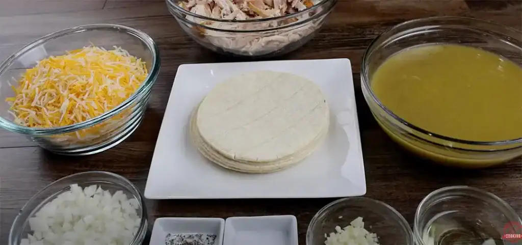 Ingredients for Chicken Enchilada copy