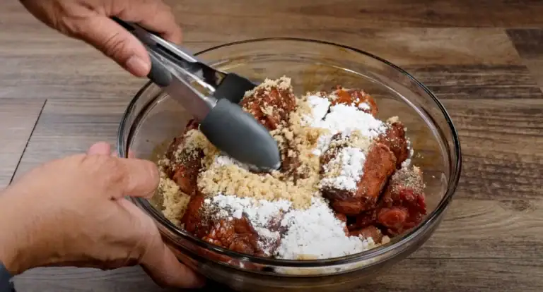 Combining the Seasoning for the Oxtails