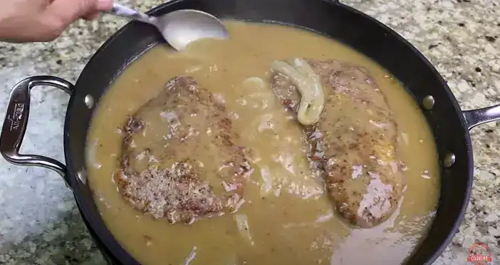 Smothered Steak and Onions