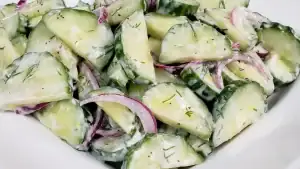 Creamy Cucumber Salad