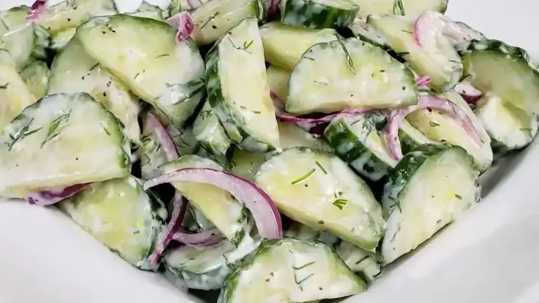 Creamy Cucumber Salad