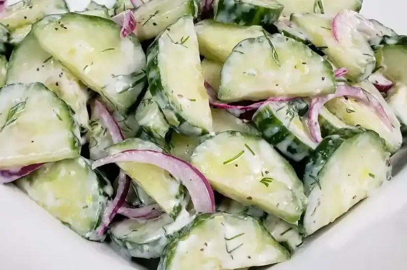 Creamy Cucumber Salad
