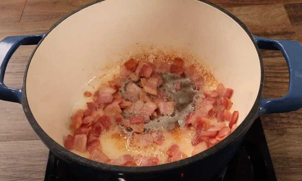 Bacon for Fried Cabbage