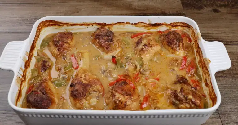 Baked Stewed Chicken Legs