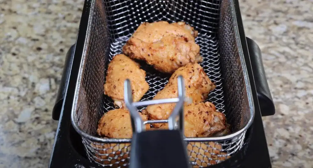 Deep fried lemon pepper wings