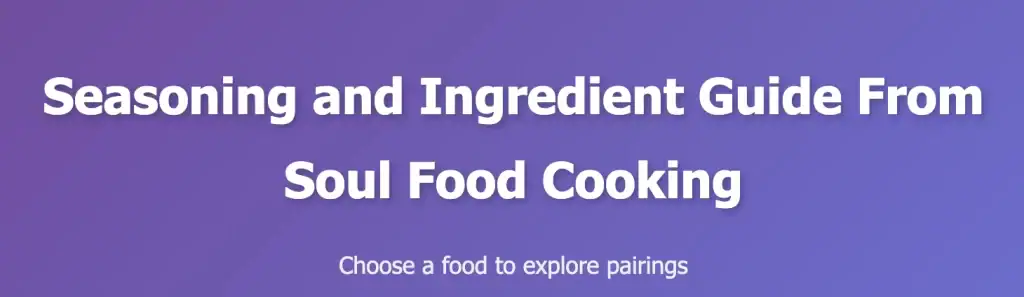 Seasoning Companion Guide