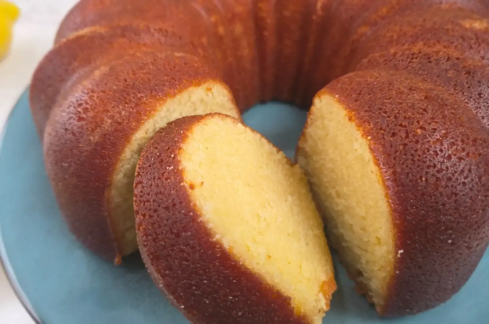 Classic Butter Pound Cake With Butter Drizzle