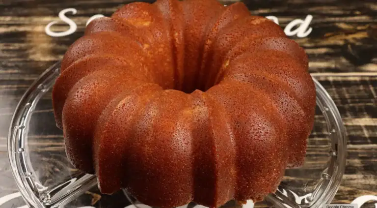 Freshly Baked Butter Cake