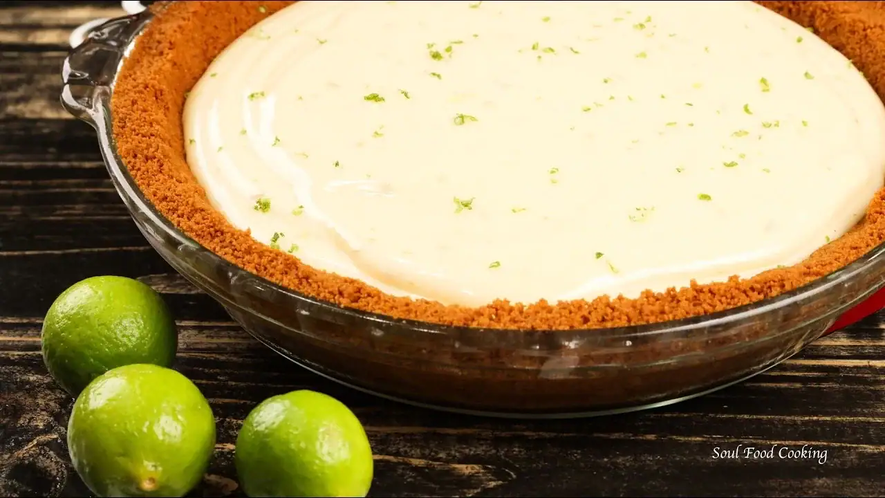 Key Lime Pie with Biscoff Cookie Crust