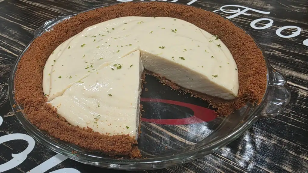 Key Lime Pie Sliced