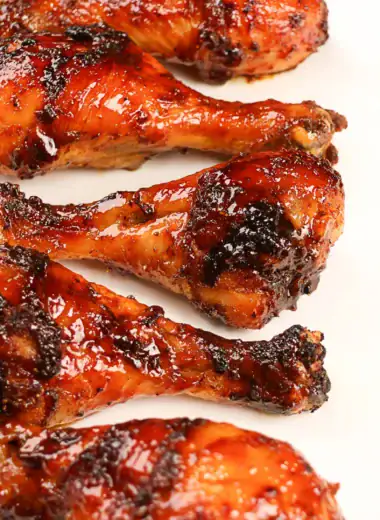 Air fryer BBQ Chciekn Legs