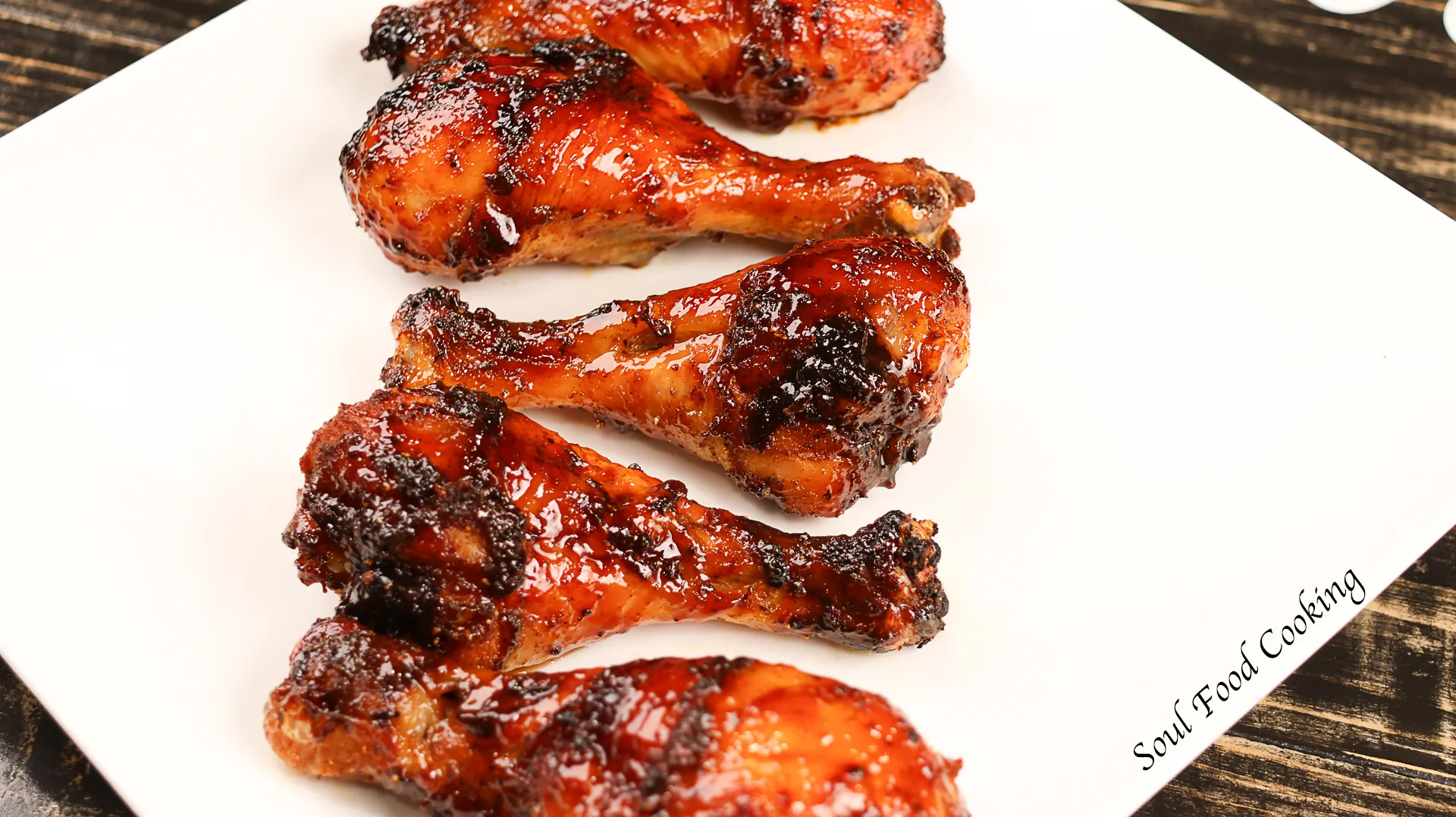 Air Fryer BBQ Chicken Legs